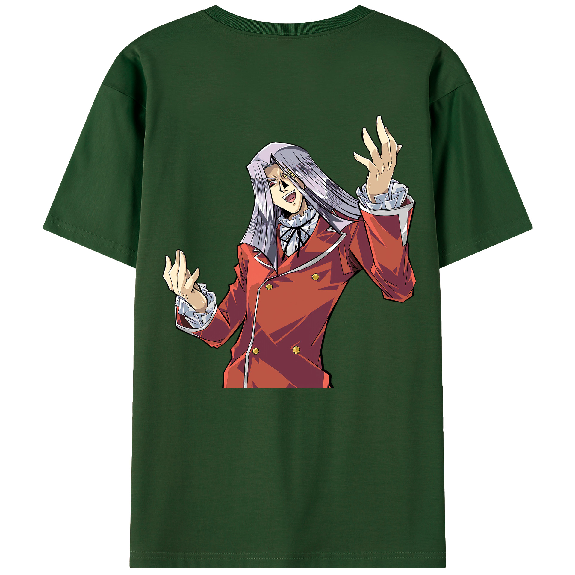 （画像用） 遊☆戯☆王 Yu-Gi-Oh! 綿100％半袖Tシャツ（背面プリント）